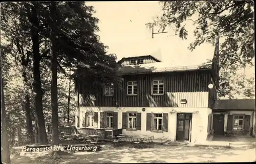 Ak Neustadt in Sachsen, Berggaststätte Ungerberg, Inh. Fritz Thomas