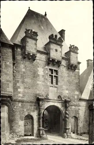 Ak Grandpré Grand Pré Ardennes, Schloss, Tor