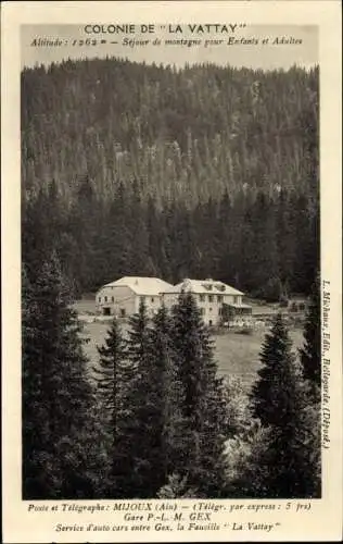Ak Mijoux Ain, Kolonie La Vattay