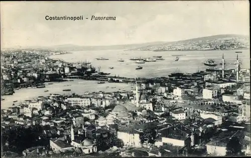 Ak Konstantinopel Istanbul Türkei, Gesamtansicht