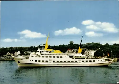 Ak MS Mommark, Flaggschiff der Förde Reederei Flensburg