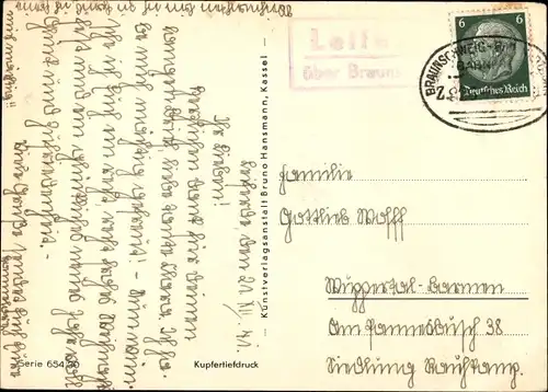 Ak Rauhreif, Winterlandschaft