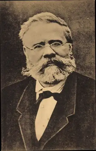 Ak Schriftsteller Fritz Reuter, Portrait