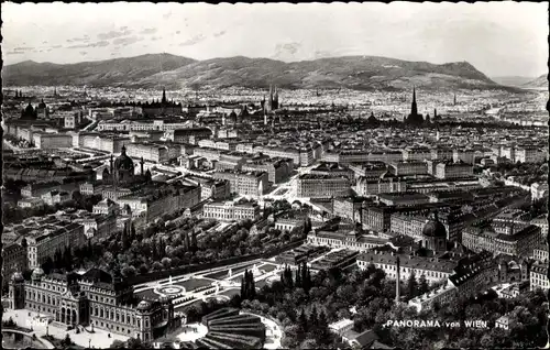 Ak Wien, Panorama der Stadt