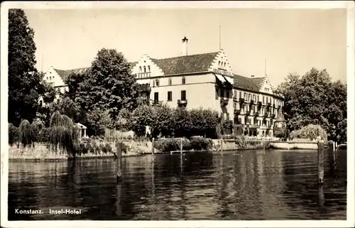 Ak Konstanz am Bodensee, Insel-Hotel