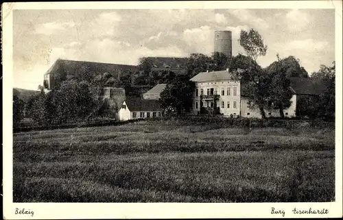 Ak Bad Belzig in der Mark, Burg Eisenhardt