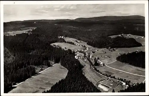 Ak Kniebis Freudenstadt im Schwarzwald, Ortsansicht, Luftaufnahme