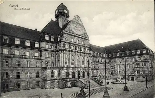 Ak Kassel in Hessen, Neues Rathaus