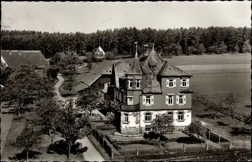 Ak Igelsberg Freudenstadt im Schwarzwald, Pension Mast, vormals Villa Girrbach