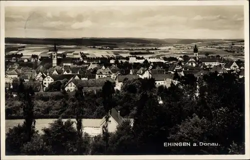 Ak Ehingen an der Donau, Ortsansicht