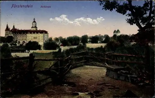 Ak Fürstenstein in Niederbayern, Schloss