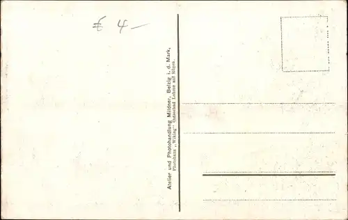 Ak Belzig Mark, St Briccius Kapelle, Außenansicht