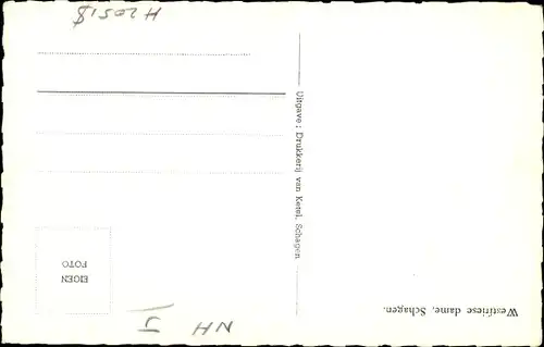 Ak Schagen Nordholland Niederlande, Westfriese dame