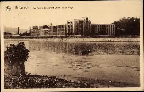 Ak Kinkempois Liège Lüttich Wallonien, La Meuse, Nouvelle Universite de Liege
