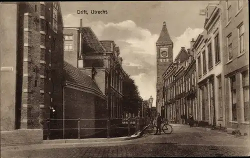 Ak Utrecht Niederlande, Drift, Turm