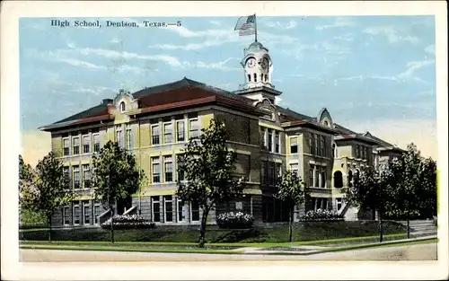 Ak Denison Texas USA, High School