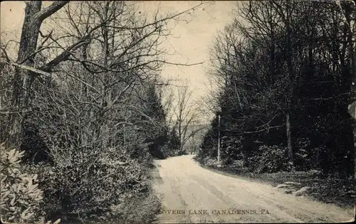 Ak Canadenis Pennsylvania USA, Lovers Lane