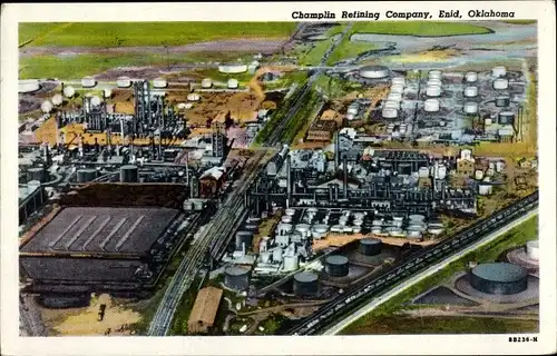 Ak Enid Oklahoma USA, Champlin Refining Company