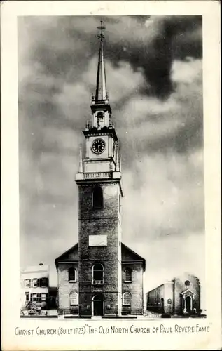 Ak Boston Massachusetts USA, Old North Church, Christ Church