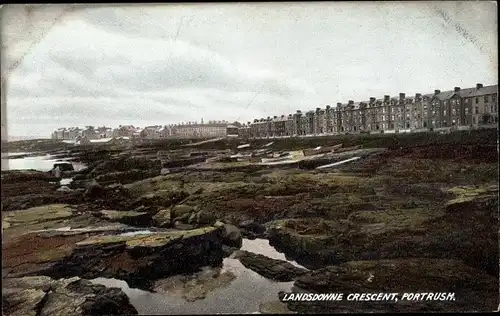 Ak Portrush County Antrim Nordirland, Landsdowne Crescent