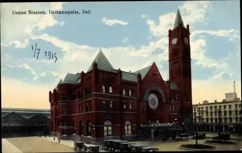 Ak Indianapolis Indiana USA, Union Station
