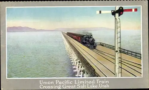 Ak Salt Lake City Utah USA, Union Pacific Limited Train