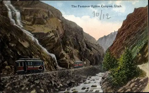 Ak Utah USA, Der berühmte Ogden Canyon