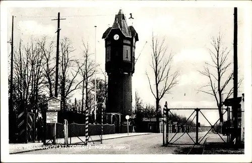 Ak Dallgow Döberitz im Havelland, Truppenübungsplatz, Nordtor Lager