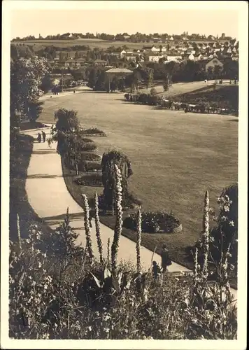 Ak Stuttgart in Baden Württemberg, Königskerzenhang, Tal der Rosen, Reichsgartenschau 1939