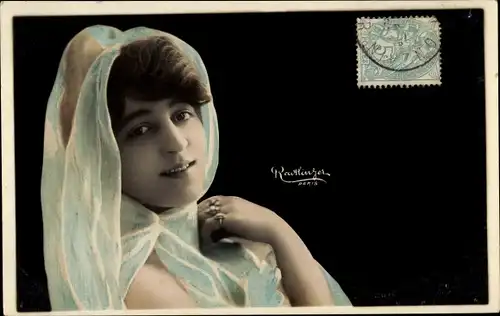 Ak Varietekünstlerin, Portrait, Reutlinger