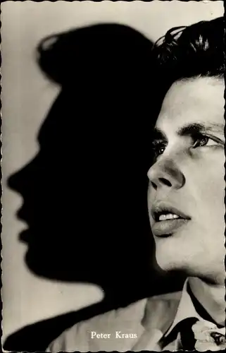 Ak Sänger und Schauspieler Peter Kraus, Portrait