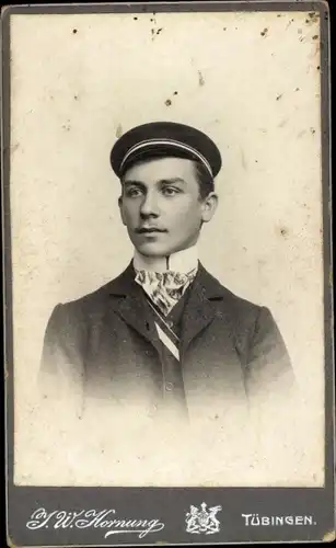 Studentika CdV Tübingen am Neckar Baden Württemberg, Student, Portrait