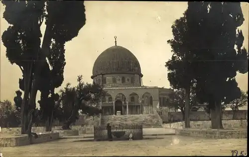 Foto Ak Jerusalem Israel, Omar-Moschee