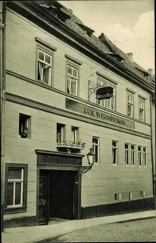 Ak Sondershausen im Kyffhäuserkreis Thüringen, Hotel zum Weißen Roß