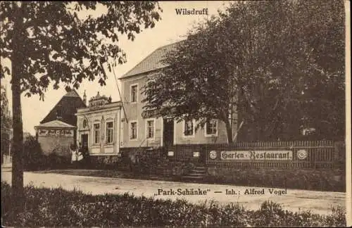 Ak Wilsdruff in Sachsen, Restaurant Park Schänke