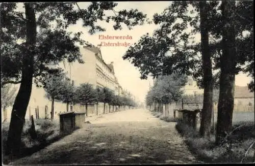 Ak Elsterwerda in Brandenburg, Elsterstraße