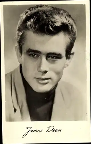 Ak Schauspieler James Dean, Portrait