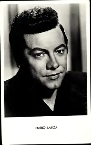 Ak Schauspieler und Opernsänger Mario Lanza, Portrait