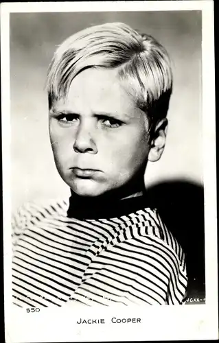 Ak Schauspieler Jackie Cooper, Portrait