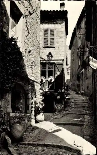 Ak Saint Paul du Var Alpes Maritimes, Gasse