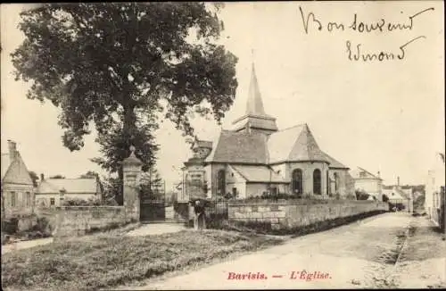 Ak Barisis Aisne, Kirche