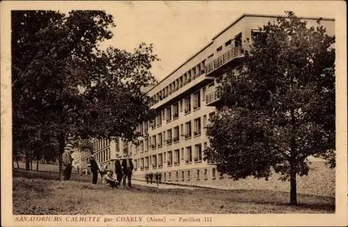 Ak Charly sur Marne Aisne, Calmette Sanatoriums, Pavillon III