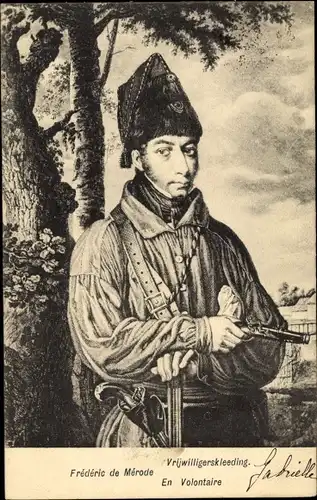 Ak Frédéric de Merode, Portrait