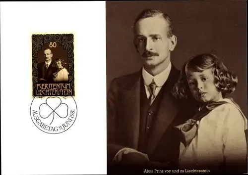 Maximum Ak Alois Prinz von und zu Liechtenstein, Portrait, 1981