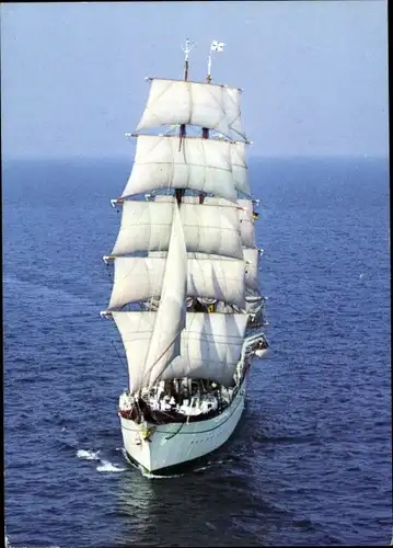 Ak Segelschulschiff Gorch Fock, Bundesmarine