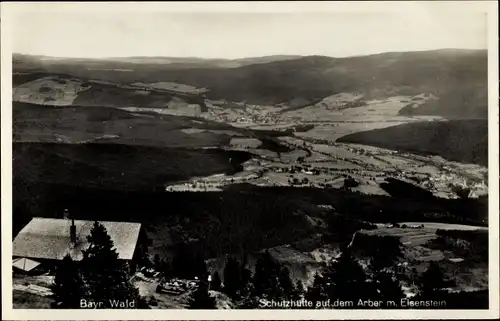 Ak Bayerisch Eisenstein in Niederbayern, Großer Arber, Arber Schutzhaus
