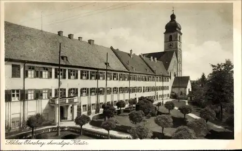 Ak Ebersberg in Oberbayern, Schloss Ebersberg, Kloster