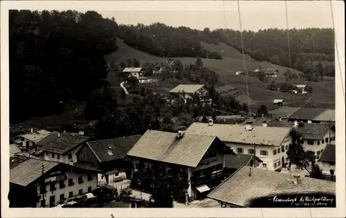 Foto Ak Eisenärzt Siegsdorf in Oberbayern, Teilansicht