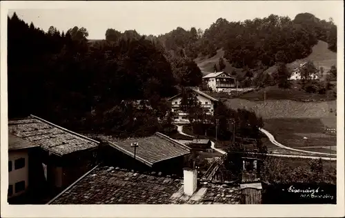 Foto Ak Eisenärzt Siegsdorf in Oberbayern, Teilansicht