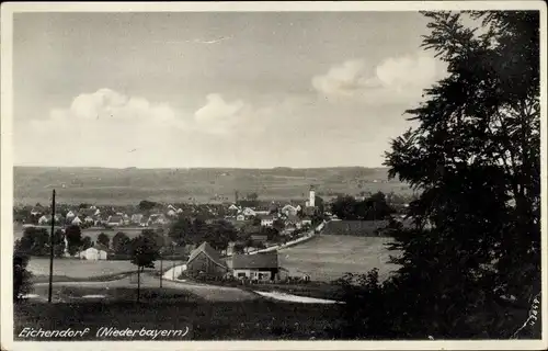 Ak Eichendorf in Niederbayern, Ortsansicht